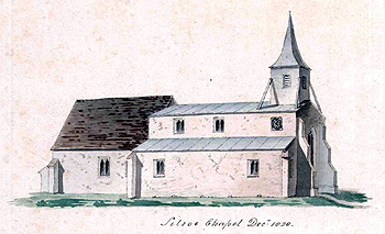 Silsoe chapel elevation 1828 [L33/248]